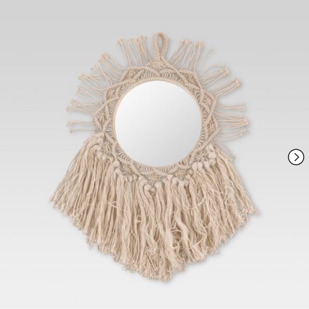 Round Macrame Woven Cotton Wall Art - Opalhous